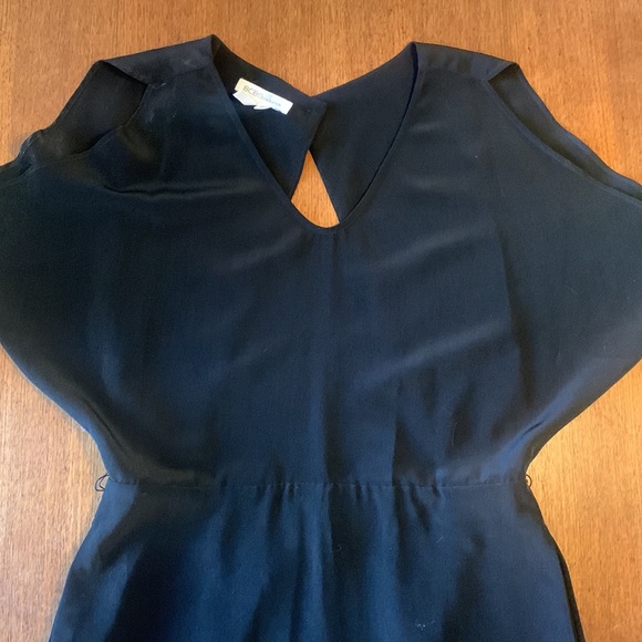 BCBGeneration Size 10 Black Backless Minidress - Picture 6 of 8